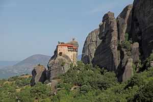 Monastery St Nicolaos Anapafsas, Meteora